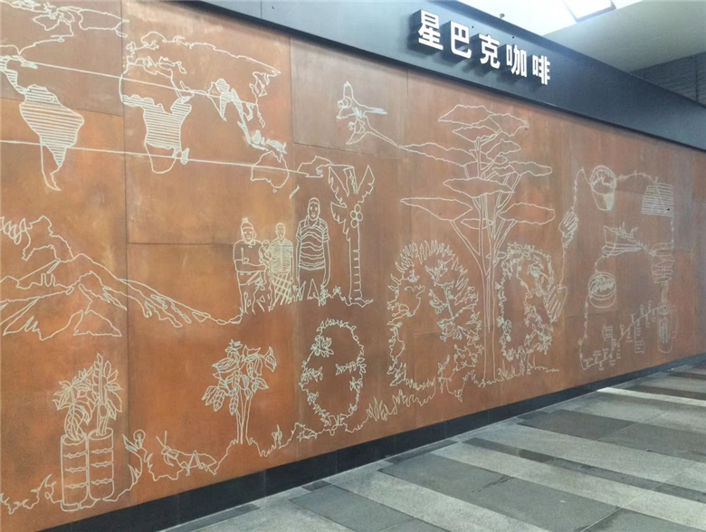 重庆耐候钢幕墙